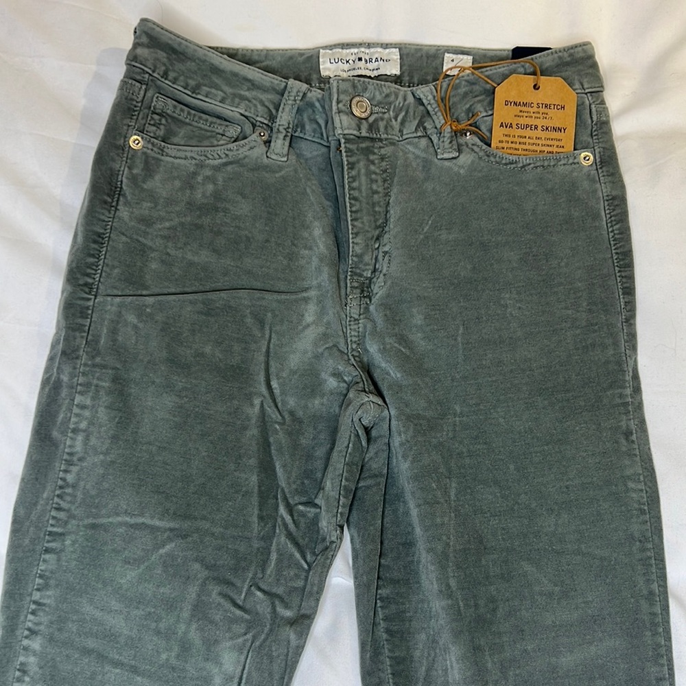 Ava Super Skinny Velvet Jeans